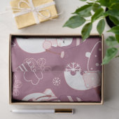 雪だるまクリスマスツリーオーナメントクリスマス 薄葉紙 (ギフト)