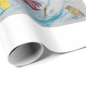 雪だるまクリスマスパーティーとペンギンのセレナーデ ラッピングペーパー (ロールコーナー)