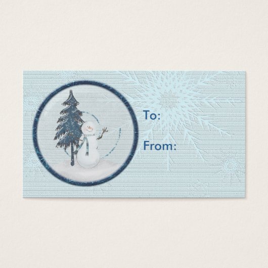 雪だるまクリスマスプレゼントラベル (正面)