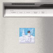 雪だるまクリスマスマグネット マグネット (インサイチュ (食洗機))