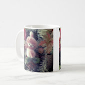 雪だるまクリスマスマグ – コージーウィンターカップ コーヒーマグカップ (正面左)