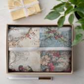 雪だるまクリスマス広場 薄葉紙 (ギフト)