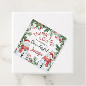 雪だるまクリスマス1st誕生日お願い フェイバータグ (インサイチュ)