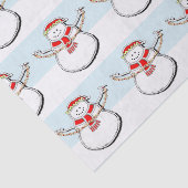 雪だるまクリスマス 薄葉紙 (詳細)