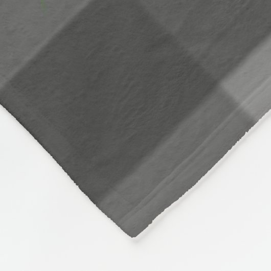 雪だるまグレーバッファロープレイドフリースブランケット フリースブランケット (角)