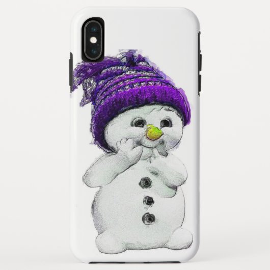 雪だるまケース – Mate iPhoneケース Case-Mate iPhoneケース (裏面)