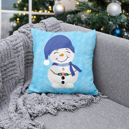 雪だるまココアデライトクリスマス クッション