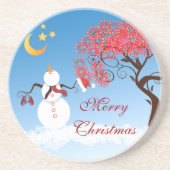 雪だるまコースター コースター (正面)