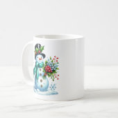雪だるまコーヒーマグ コーヒーマグカップ (正面左)