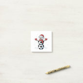 雪だるまサッカークリスマスサンタ野球スポーツ ポストイット (デスク上)