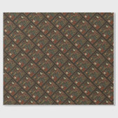 雪だるまサンタトナディアイエズラヴフェスティバル ラッピングペーパー (フラット)