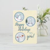 雪だるまシェフケータリングレストランフードサービス シーズンカード (スタンド正面)