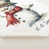 雪だるまシェルパブランケット シェルパブランケット (3/4)