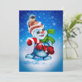 雪だるまシャッフル シーズンカード (スタンド正面)