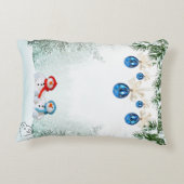 雪だるまシーカスタムン枕 アクセントクッション (裏面)