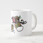 雪だるまジョイの友達 ジャンボコーヒーマグカップ (正面右)
