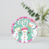 雪だるまジョイウィンターホリデイ シーズンカード (スタンド正面)