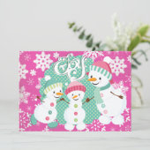 雪だるまジョイホリデイ シーズンカード (スタンド正面)