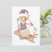 雪だるまスキー 招待状