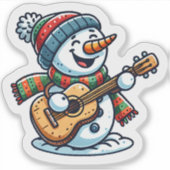 雪だるまストームインウィンターワンダーランド シール (正面)