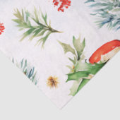 雪だるまスノーフレークススノーホリーベリークリスマス 薄葉紙 (詳細)