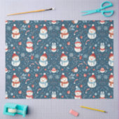 雪だるまズベリーキャンディカネクリスマス 薄葉紙 (クラフト)