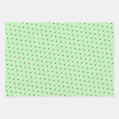 雪だるまセーターの魔女、黒猫クリスマスハロウィーン ラッピングペーパーシート (正面2)