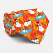 雪だるまチャンス ネクタイ (ロール)