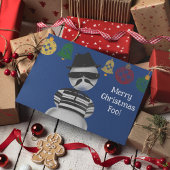 雪だるまチョロニューメキシコクリスマスオーナメントツィア シーズンカード