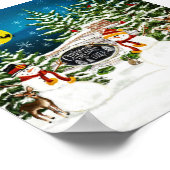 雪だるまツリーファーム ポスター (角)