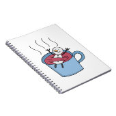 雪だるまティーコーヒー ノートブック (右側)