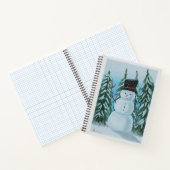 雪だるまデジ絵画タル ノートブック (内部)