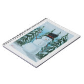 雪だるまデジ絵画タル ノートブック (左側)