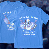 雪だるまドリデルスユダヤ教ホリデーハヌカーおもしろい トライブレンドTシャツ