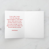 雪だるまドリーム シーズンカード (内部)