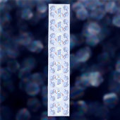 雪だるまドレディデルスユダヤ教ホリデーブルーハヌカー ミディアムテーブルランナー