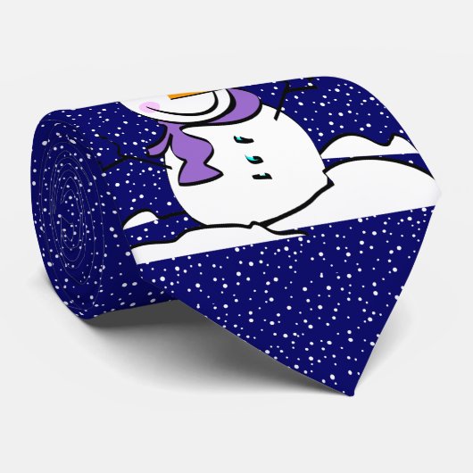 雪だるまネクタイ ネクタイ (ロール)