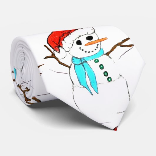 雪だるまネクタイ ネクタイ (ロール)