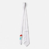 雪だるまネクタイ ネクタイ (裏面)