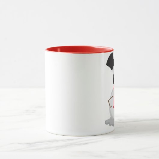 雪だるまノーズTouchクリスマスマグ! マグカップ (中央)