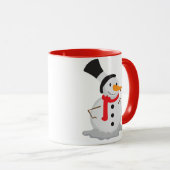 雪だるまノーズTouchクリスマスマグ! マグカップ (正面右)