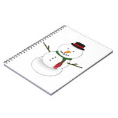雪だるまノート ノートブック (左側)
