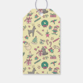 雪だるまハッピーホリデーズカンパニークリスマスギフトタグ ギフトタグ (裏面)