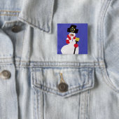 雪だるまバイビクトリアシェイリー 缶バッジ (インサイチュ)