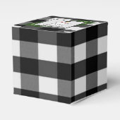 雪だるまバッファロープレイドフライトボックス フェイバーボックス (正面サイド)