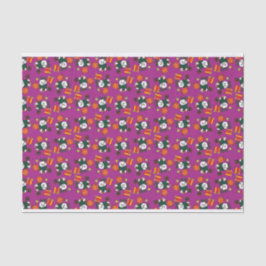 雪だるまパターン 薄葉紙