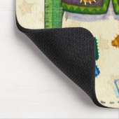 雪だるまパッチ マウスパッド (コーナー)