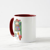 雪だるまパッチ マグカップ (正面左)