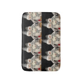 ***雪だるまファミリー*** バスマット (正面縦)