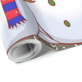 雪だるまファミリー –  ラッピングペーパー (ロールコーナー)